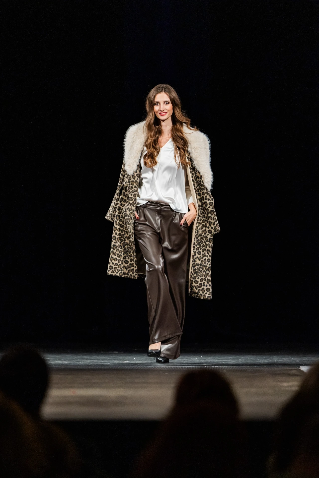 Módní přehlídka Beroun - líčení a účes modelky